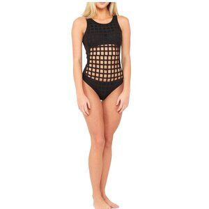 Elizabeth Jane Dr. No Cutout One Piece Swimsuit NWT